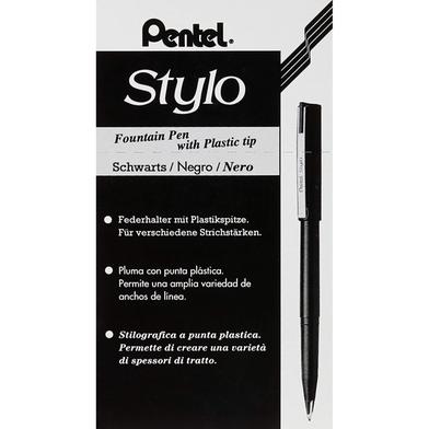 Pentel Stylo Sketch Pen Black
