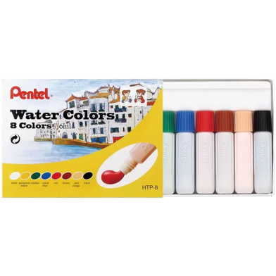Pentel Water Color 8 Color Set image