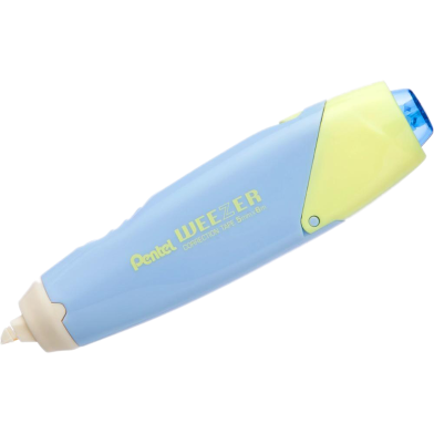 Pentel Weezer Correction Tape (6m) - Blue and Yellow image