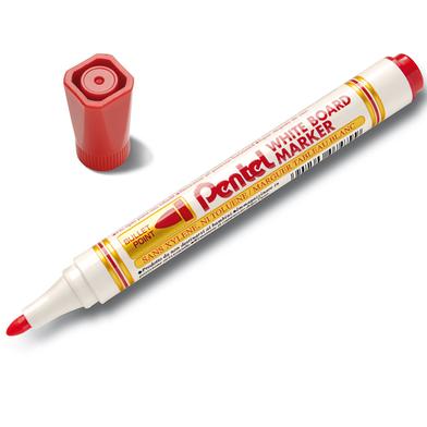 Pentel White Board Marker Bullet Point - Red image