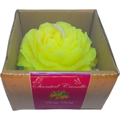 Peony Flower Scented Candle – Ylang Ylang Fragrance image