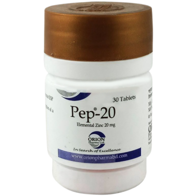 Pep-20 20 mg Tablet 30's Pack image