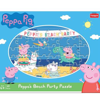 Peppa's Beach Party 48 pcs floor Puzzle image