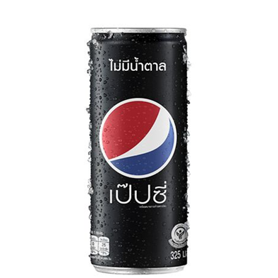 Pepsi No Sugar Soft Drinks Can 325 ml (Thailand) image