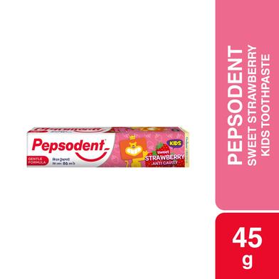 Pepsodent Sweet Strawberry Toothpaste 45 Gm image