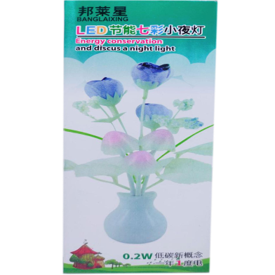 Perfect Gift Colour Changing Led Night Light Mushroom Dream Bed Lamp Banglaixing image