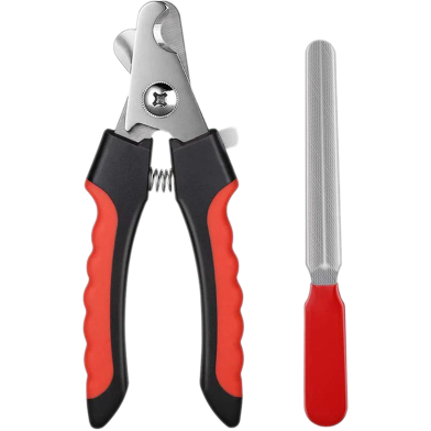 Pet Cat Dog Nail Cutter Clipper With Sickle Stainless Steel Clipper image