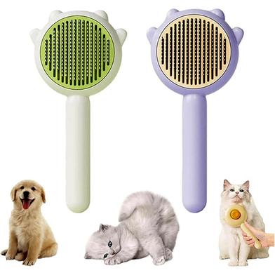 Pet Cat Paw Desing Premium Grooming Brush image