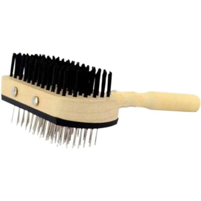 Pet Double Brush Pin and Soft Bristle Grooming Tools image