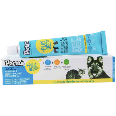 Petme Plus Gel Nutritional And Energy Supplement For Cats And Dogs 30G image