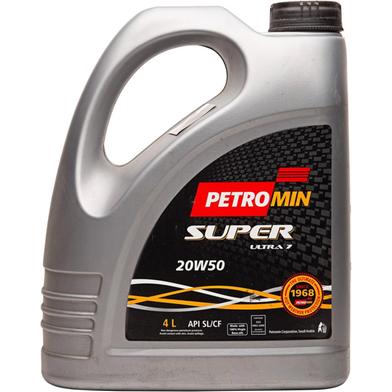 Petromin 20W-50 Mineral Engine Oil 4L image