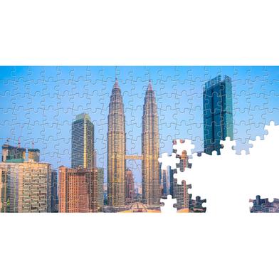 Petronas Twin Tower Puzzle Medium image