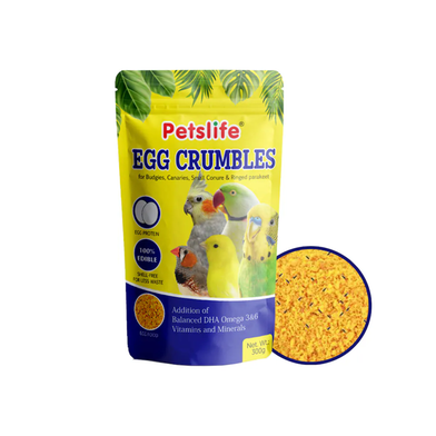 Petslife Egg Crumbles Egg Food 300gm image