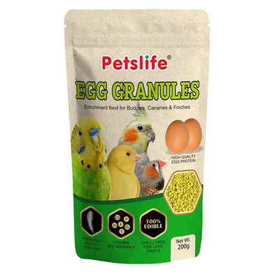 Petslife Egg Granules Egg Food Pallets 200gm image