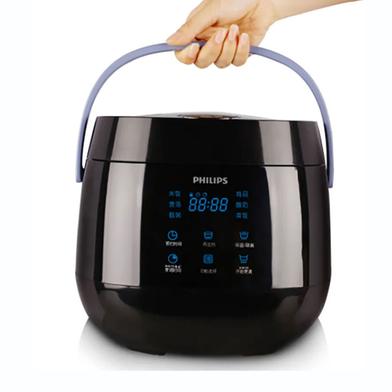 Philips Digital Smart Mini Viva Collection Rice Cooker-HD3060 image