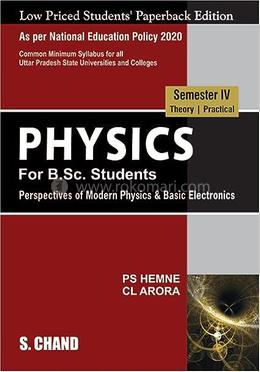 Physics For B.Sc. Students Semester IV - NEP 2020 Uttar Pradesh