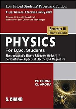 Physics for B.Sc. Students: Semester III - NEP 2020 Uttar Pradesh image
