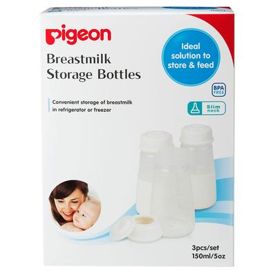Pigeon Breast Milk Storage Sn Pp Bottle 150ml - 3pcs/set image