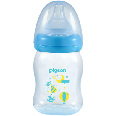 Pigeon Softouch Peristaltic Nipple Clear Pp Bottle 160ml image