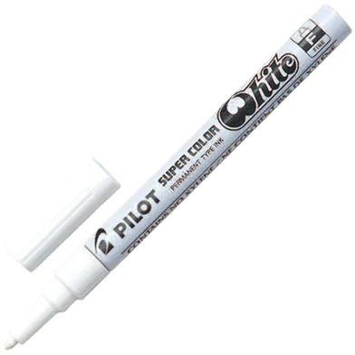 Pilot SC-W-F 'Super Colour Permanent Marker' (White) image