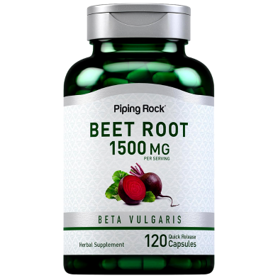 Piping Rock Beet Root 1500 Mg - 120 Capsules -485273034 image