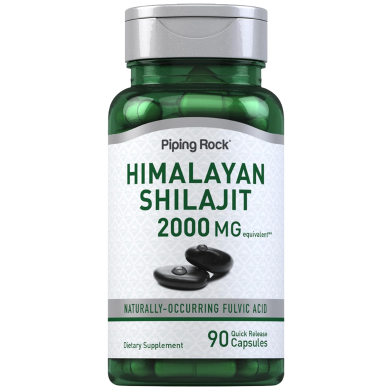 Piping Rock Shilajit Extract 2000 Mg - 90 Capsules -486931756 image