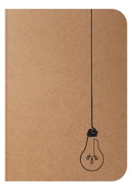 Plain Notebook Bulb Design - Noteboibd image