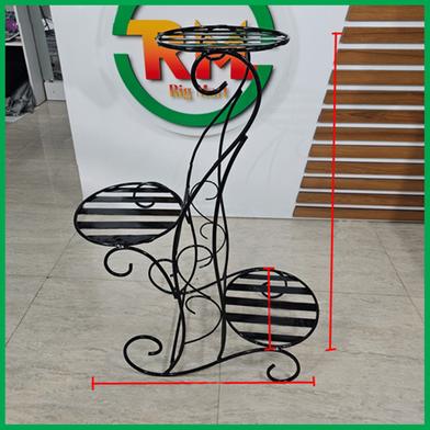 Plant Stand- Small 3 Top Black image