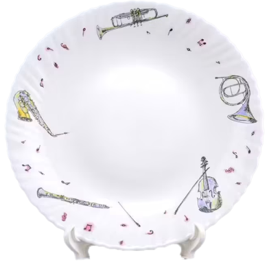 Plate Flat 10.5 Inch 1 Pcs image