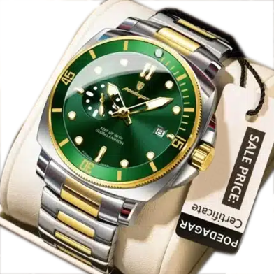 Poedagar CH For Men – Silver Gold Green (873 ) image