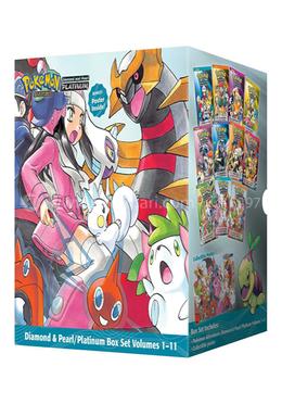 Pokemon Adventure Diamond And Pearl/ Platinum Box Set Volume 1-11 image