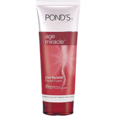 Ponds Age Miracle Facial Foam 100 gm image