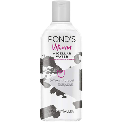 Ponds D-Toxx Charcoal Vitamin Micellar Water 100 ml image