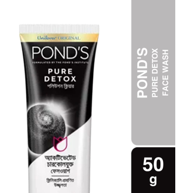 Ponds Face Wash Pure Detox 50gm image