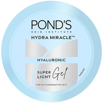 Ponds Super Light Gel Oil Free Moisturiser With Hyaluronic Acid plus Vitamin E - 98g image