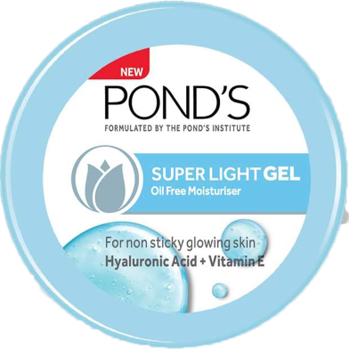 Pond's Super Light Gel Oil Free Moisturiser With Hyaluronic Acid Plus Vitamin E 25 ml image