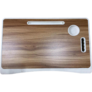 Portable Folding Laptop Table Desk Foldable Laptop Table - Multicolor image