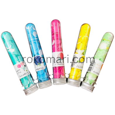 Portable Mini Hand Washing Soap Paper-Pear Flavor - 1 Pcs image