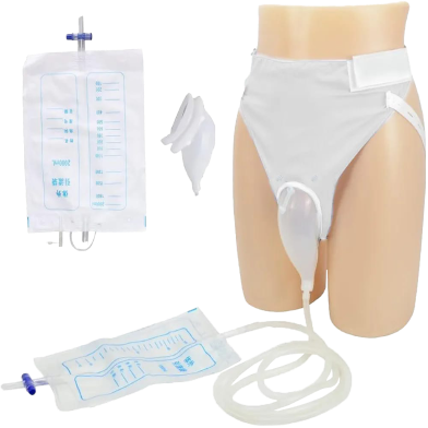 Portable Reusable Medical Incontinence Bag - Collecting Bag for Men and Women with Catheter Bag and Urinal image