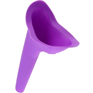 Portable Toilet for Women, Portable Urinal Device for Women, Ladies Portable Outdoor Travel Camping Toilet, Funnel Urinating Device for Women Girl Ladies, Female Urinal Funnel Device - 1 pcs image