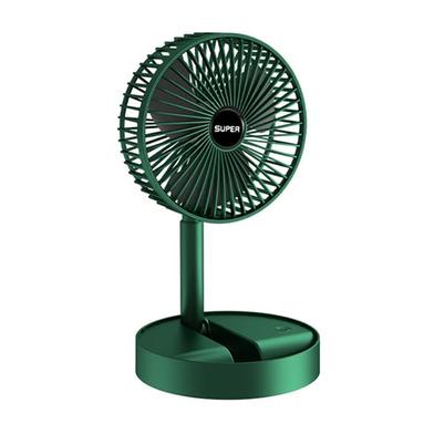 Portable USB Folding Fan Retractable Floor Standing Fan image