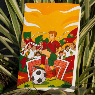 Portugal World Cup Football Team Notebook image