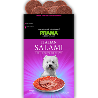 Prama Dog Treat Salami 70 gm image
