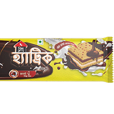 Pran Bisk Club Hatrick Biscuit 18 gm image