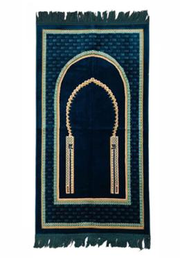 Masjid Comfort Jaynamaz for Prayer - Deep Green (Any design) image