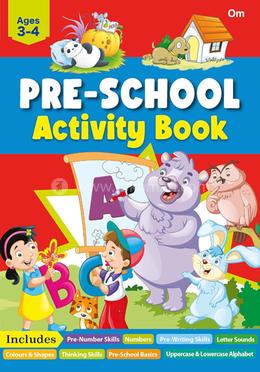 Pre-school Activity Book : Age 3-4 image