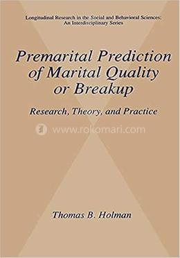 Premarital Prediction of Marital Quality or Breakup