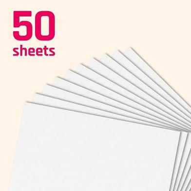 ARK A4 Premium Thick White Printer Craft Card 300gsm (Pack of 50 Sheets)  (1) : : Office Products