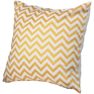 Premium Cotton Cushion Cover Gold Sparkle 14x14 Inch image