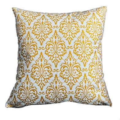 Premium Cotton Cushion Cover Gold Sparkle 18x18 Inch image